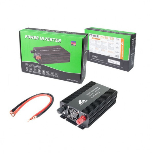 Feszültségváltó 12V/230v 1000W Automax