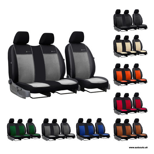 Üléshuzatok TOYOTA PROACE 2+1 3X1 III (2017-től) Exclusive Alcantara (Alcantara-bőr)