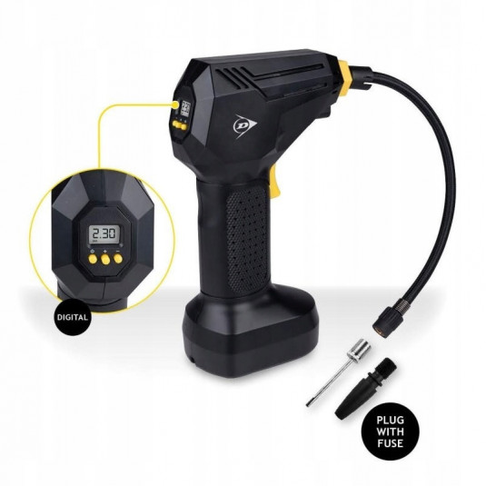 Digitális levegőkompresszor 125psi Dunlop