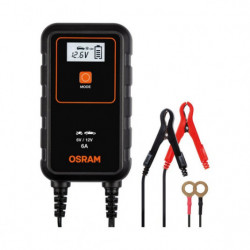 OSRAM Intelligens akkumulátor töltő 6V/12V 6A (max 110Ah)