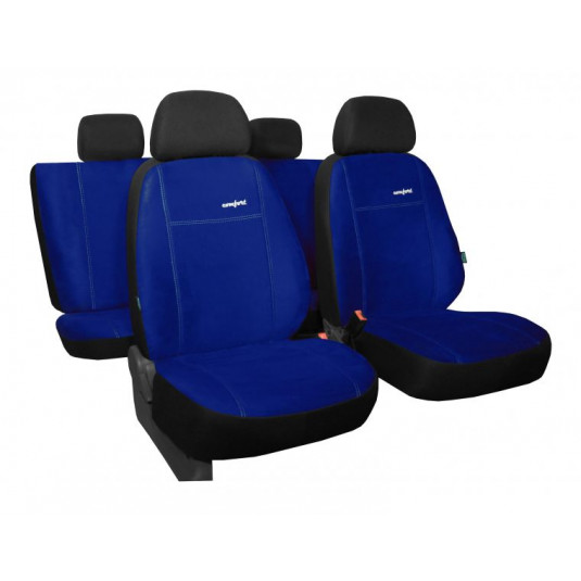 Autóhuzatok a VOLKSWAGEN Sharan 5x1 II (2010-től) Comfort (Alcantara) kék (készlet)