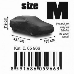 Védő autóhuzat FULL M 431x165x119cm NYLON