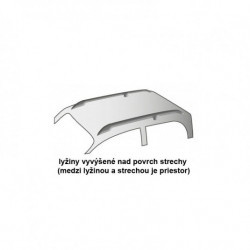 Volvo V70 (2007-2016) Brio XL tetőcsomagtartó