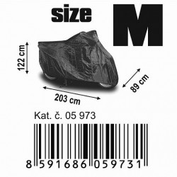 Motocikli védőtakaró M 203x89x122cm NYLON