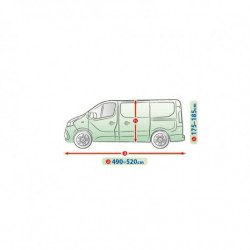 Autótakaró OPEL Vivaro II 2014 után hosszabb furgon - Garage