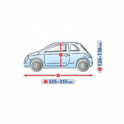 FIAT 500 autótakaró 2007-2016 hatchback