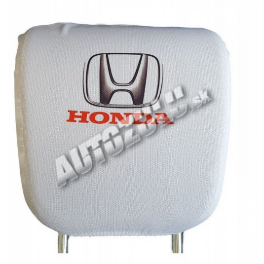 Fejtámla takaró - fehér Honda 2 db