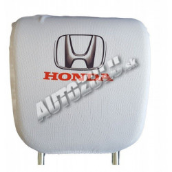 Fejtámla takaró - fehér Honda 2 db