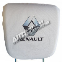 Fejpánt huzat - fehér Renault 2 db