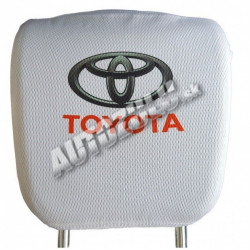 Fejpárnáhuzat - fehér Toyota 2 db