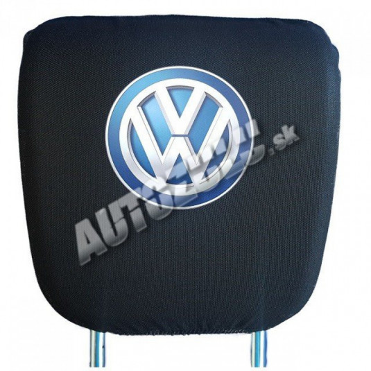 Volkswagen fejpárnatakaró fekete 2 db