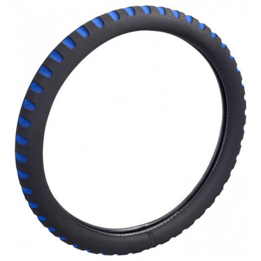 Volántablóhuzat habosított, kék 37-39cm