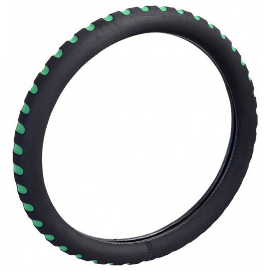 Habszivacs kormányhuzat, zöld 37-39cm