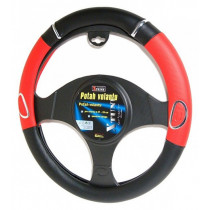 Kormány huzat RALLY piros 37-39cm