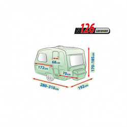 N126 karavan védőponyva