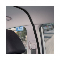 Higiénikus műanyag függöny taxikhoz