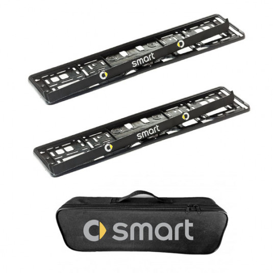 2x podložky ŠPZ a taška SMART- sada