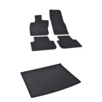 Gumiszőnyegek és fürdőkádak Volkswagen Tiguan PHEV 2024- felső és alsó pozícióhoz