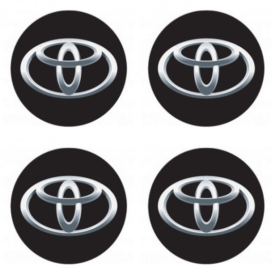 Önragadós 3D-s gyanta matrica TOYOTA 4db