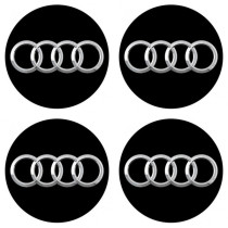 3D-s gyantás matricák AUDI 4 db