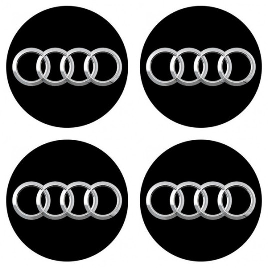 3D-s gyantás matricák AUDI 4 db
