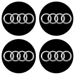 3D-s gyantás matricák AUDI 4 db