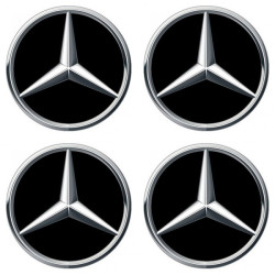 3D öntapadó matrica MERCEDES 4 db
