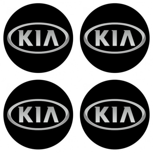 Öntapadós matricák 3D KIA 4 db