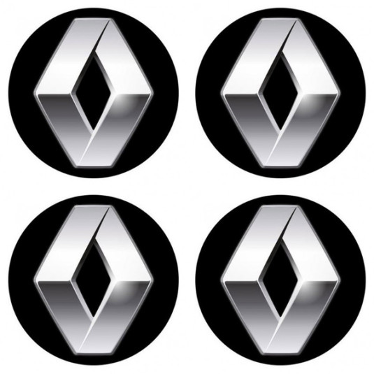 3D öntapadós matrica RENAULT 4db