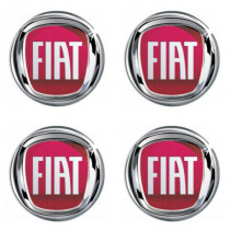 3D-s gyantamatricák Fiat piros 4 db