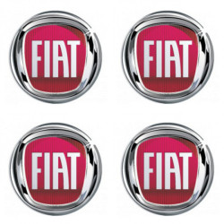 3D-s gyantamatricák Fiat piros 4 db