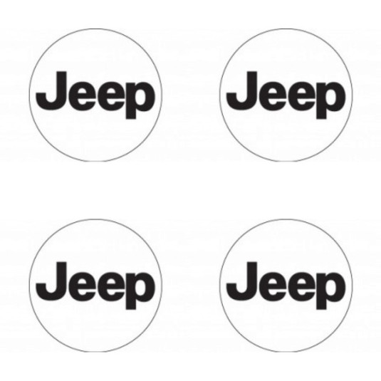3D gyanta matricák Jeep 4db