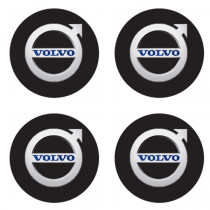 3D gyanta matrica Volvo fekete 4db