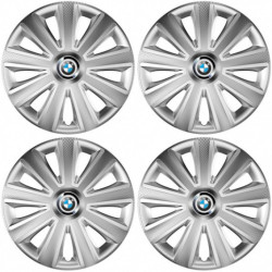 Dísztárcsák a BMW 16 Aviator carbon RC 16 ezüst számára