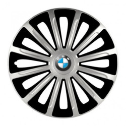 BMW 16 TREND ezüst és fekete küszöbsapka