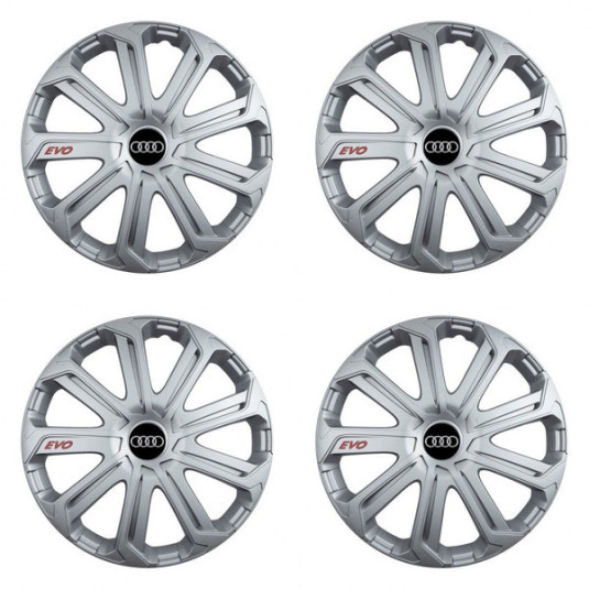 Kupakók Audi 15 Evo silver