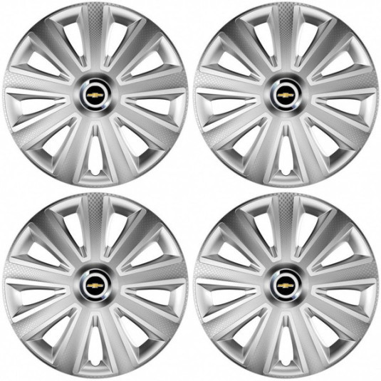 Kupaktutajok Chevrolet 16 Aviator carbon RC 16 silver-hez