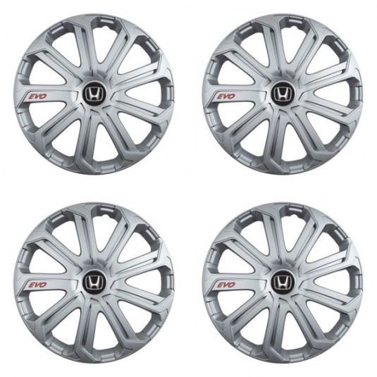 Kerékabroncscímkék a Honda 16 Evo silver számára
