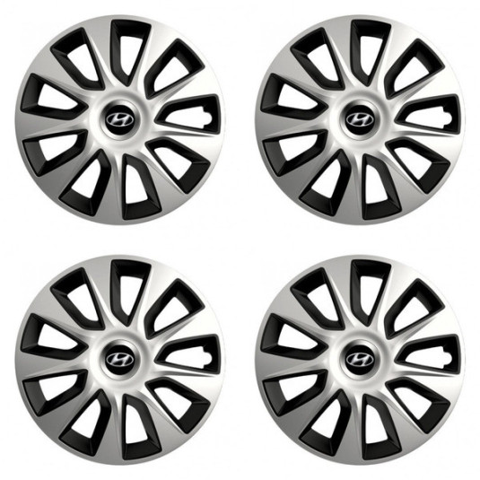 Kerékagy sapka Hyundai 14 STRATOS dupla szín