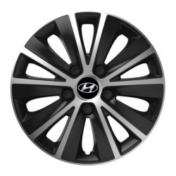 Kupak Hyundai 15 RAPIDE ezüst és fekete
