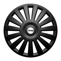 Kerékvédő kupak Jeep 14 Luxury fekete