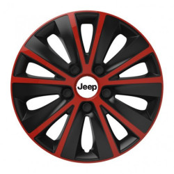 Kupak a Jeep 14 RAPIDE piros és fekete