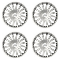 Kupak Jeep 15 CRYSTAL silver számára