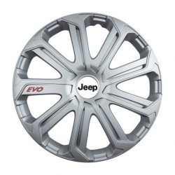 Autó kupak Jeep 16 Evo silver