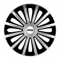 Kupakok Jeep 16 TREND ezüst és fekete