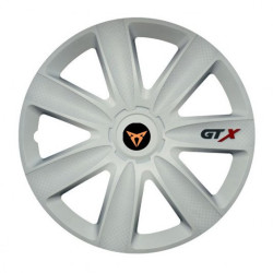 14 GTX carbon white dísztárcsa Cupra-hoz