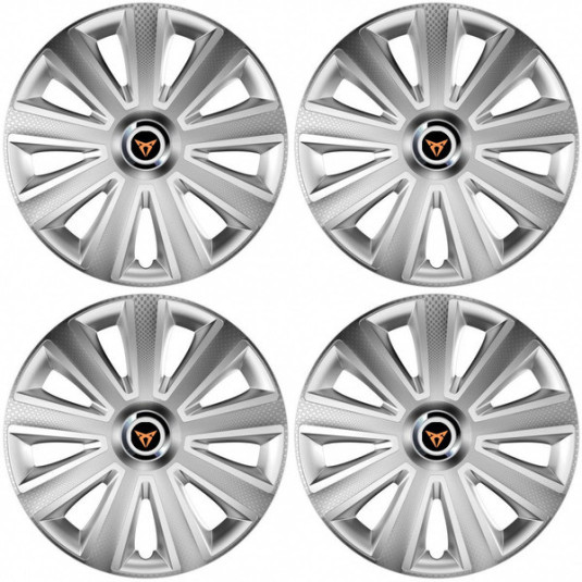 Kupola Cupra 14 Aviator carbon RC silver számára