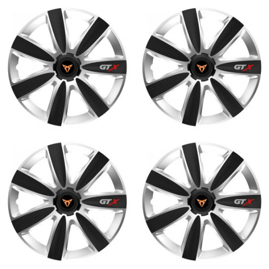 Kupakók a Cupra 14 GTX CARBON ezüst/fekete