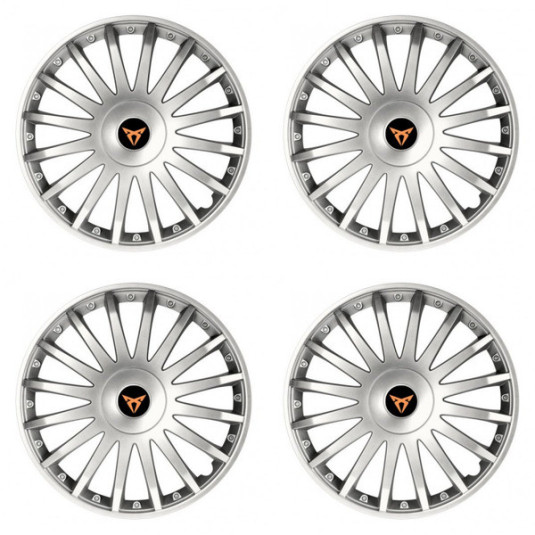 Kupak CUPRA 15 CRYSTAL silver