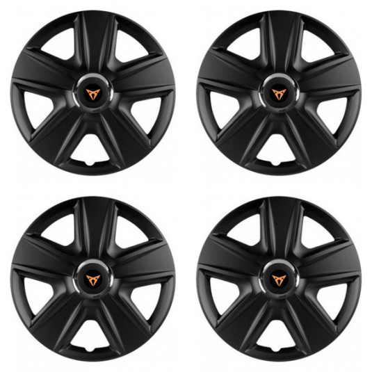Cupra 15 ESPRIT RC BLACK kerékabroncsvédők